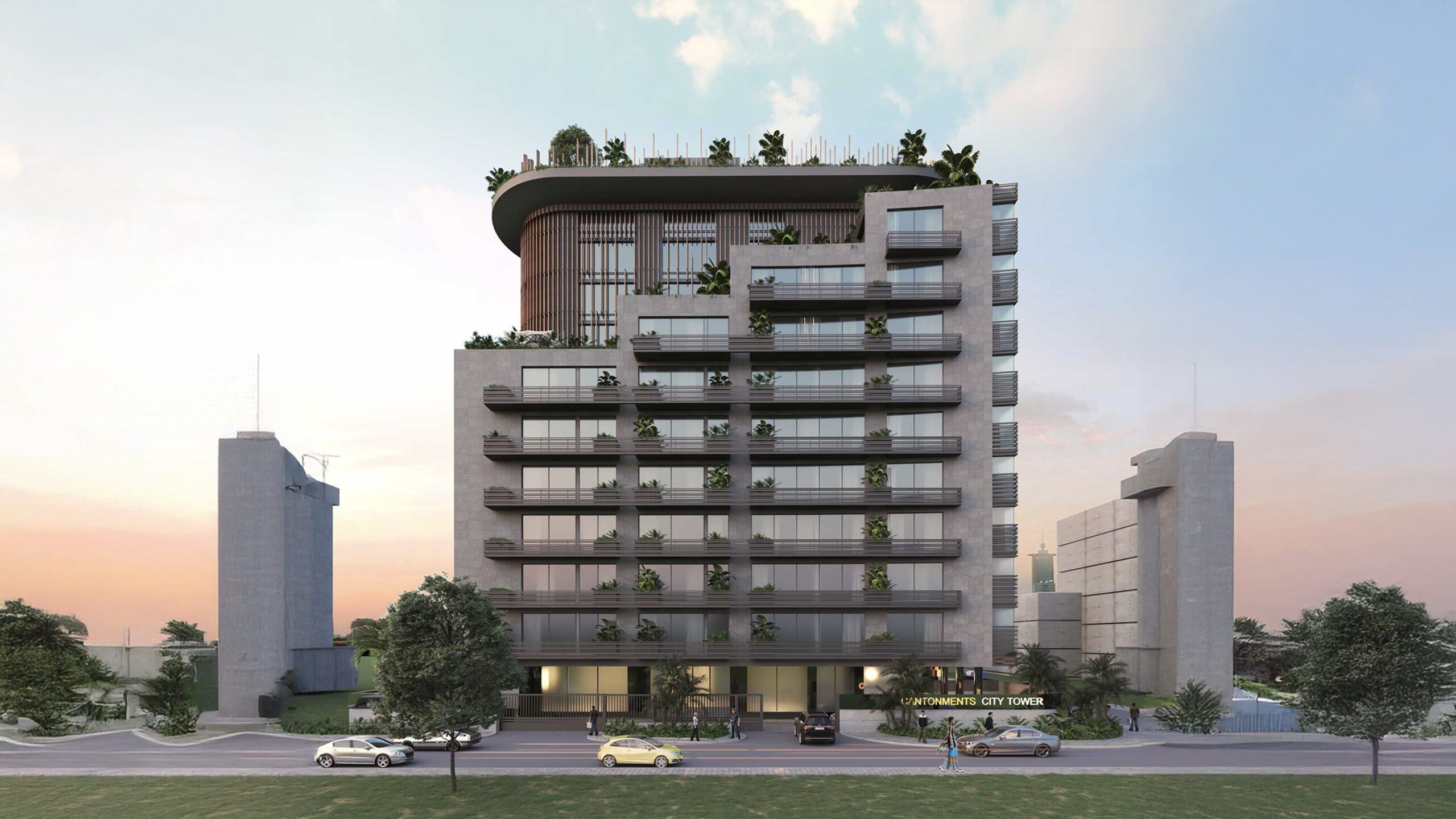 Cantonments City Tower 3-Bedroom